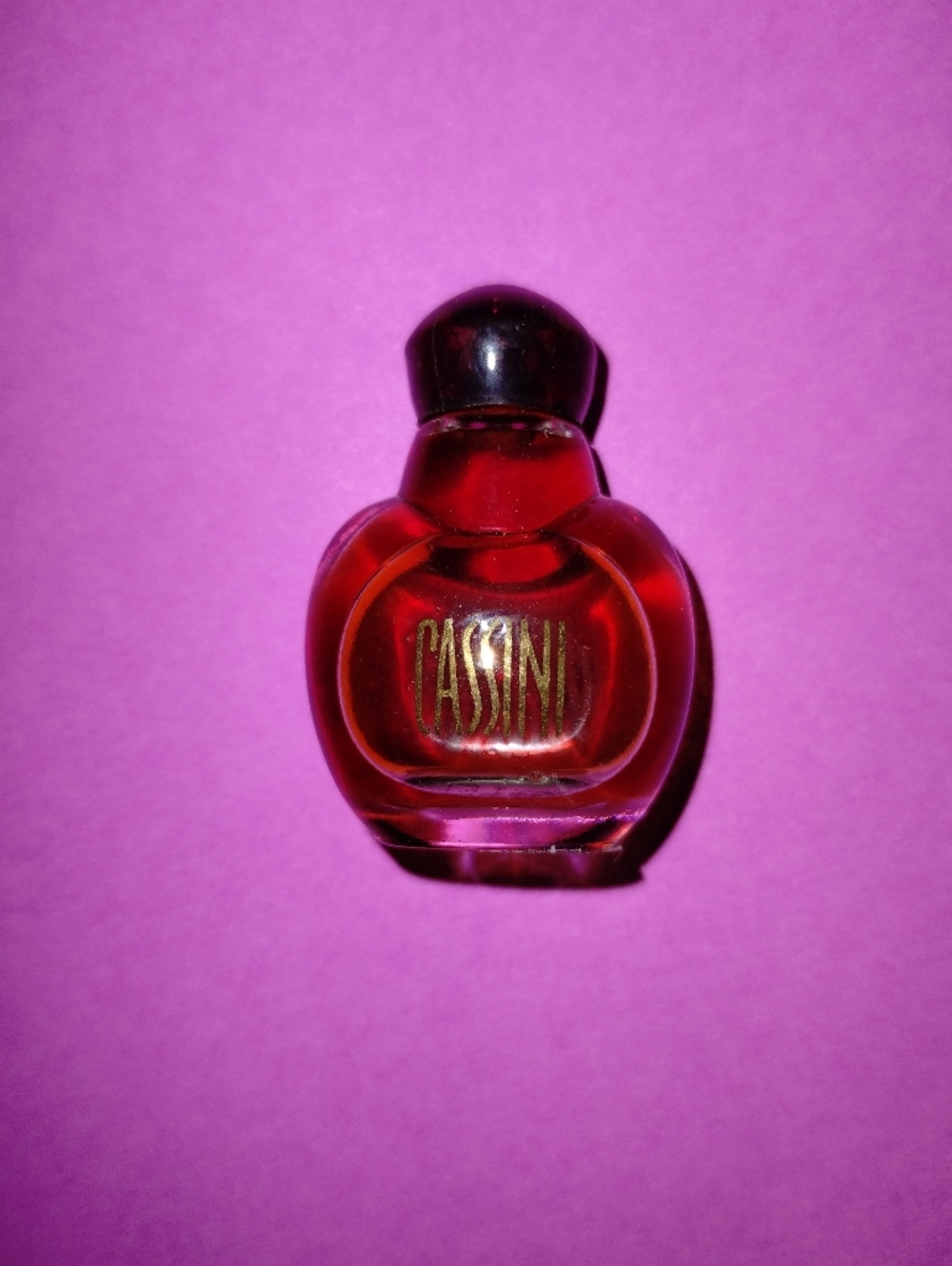 Cassini Red Mini Perfume Bottle